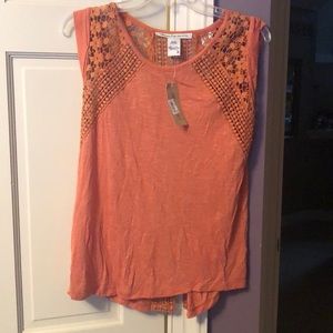 Orange American Rag top